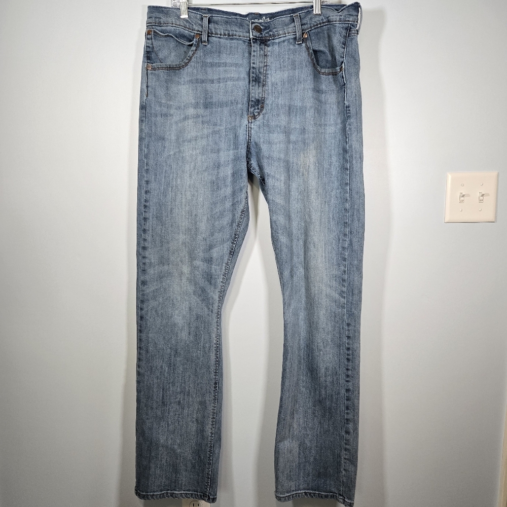 Wrangler Retro Slim‎ Boot Jeans Men’s Size 38 Blue Denim Western Cowboy